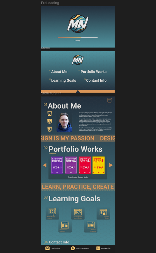 Portfolio Prototype 3