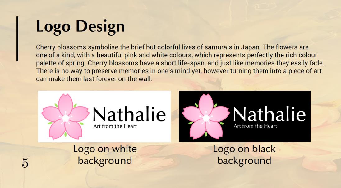 Logo design slide iteration 1